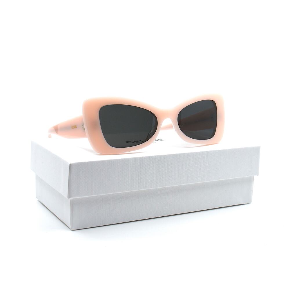 Celine Pink Opal Sunglasses CL40236I 72A Grey Lens NWT Authentic - Picture 7 of 16